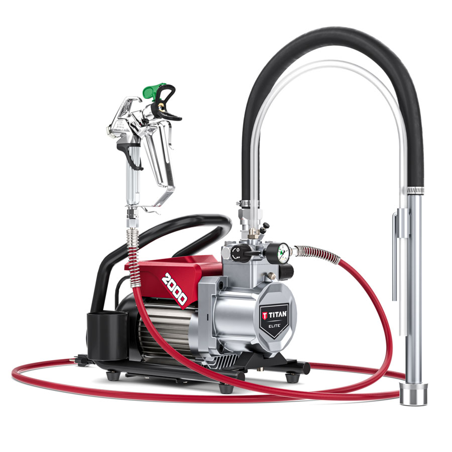 Airless eléctrico minihidráulico TITAN - profesional - Elite 2000